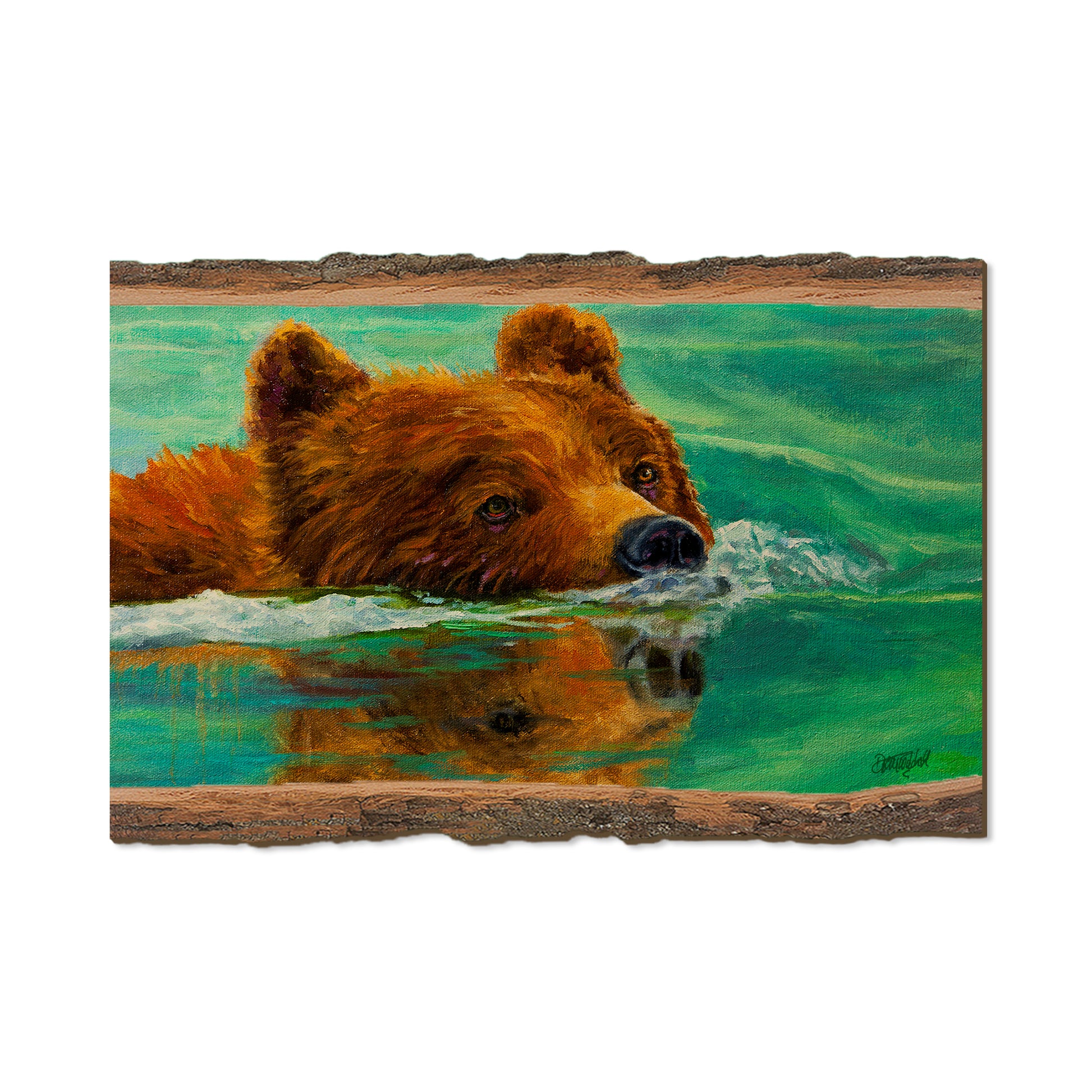 Twitchell's Crossing the Kenai - Live Edge Live Edge Postcard (5pk // $2.80ea)