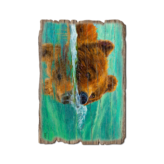 Greeting Card: Weathered Edge - Twitchell's Crossing the Kenai (Pack of 5)