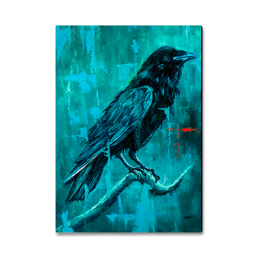 Greeting Card: Classic Edge - Twitchell's Day of the Raven