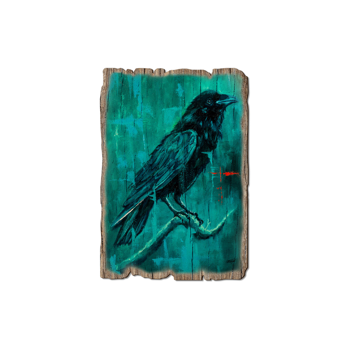 Twitchell's Dayofthe Raven - Rustic Edge Postcards & Magnets Rustic Edge Magnet (5pk // $2.80ea)