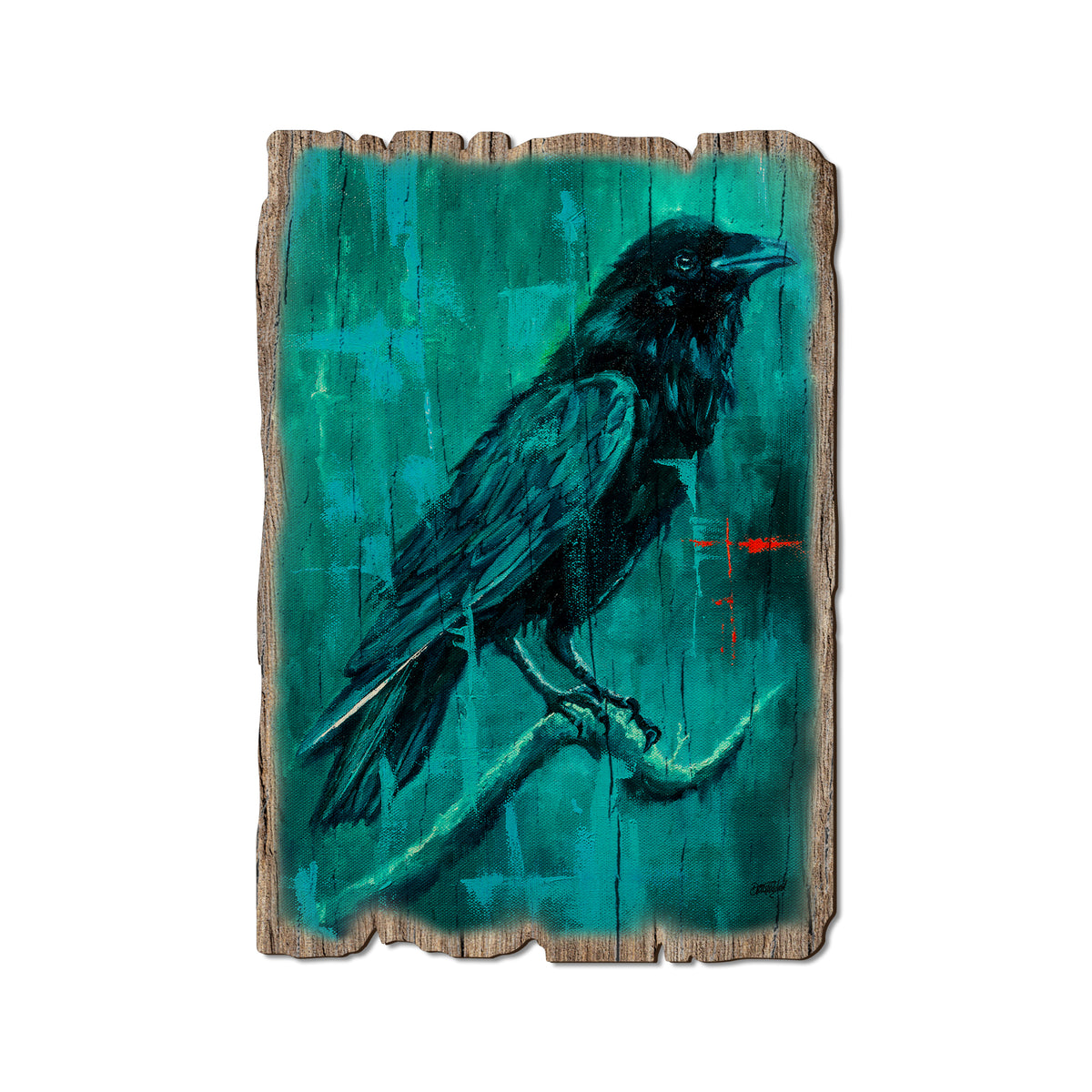 Twitchell's Dayofthe Raven - Rustic Edge Postcards & Magnets Rustic Edge Postcard (5pk // $2.80ea)