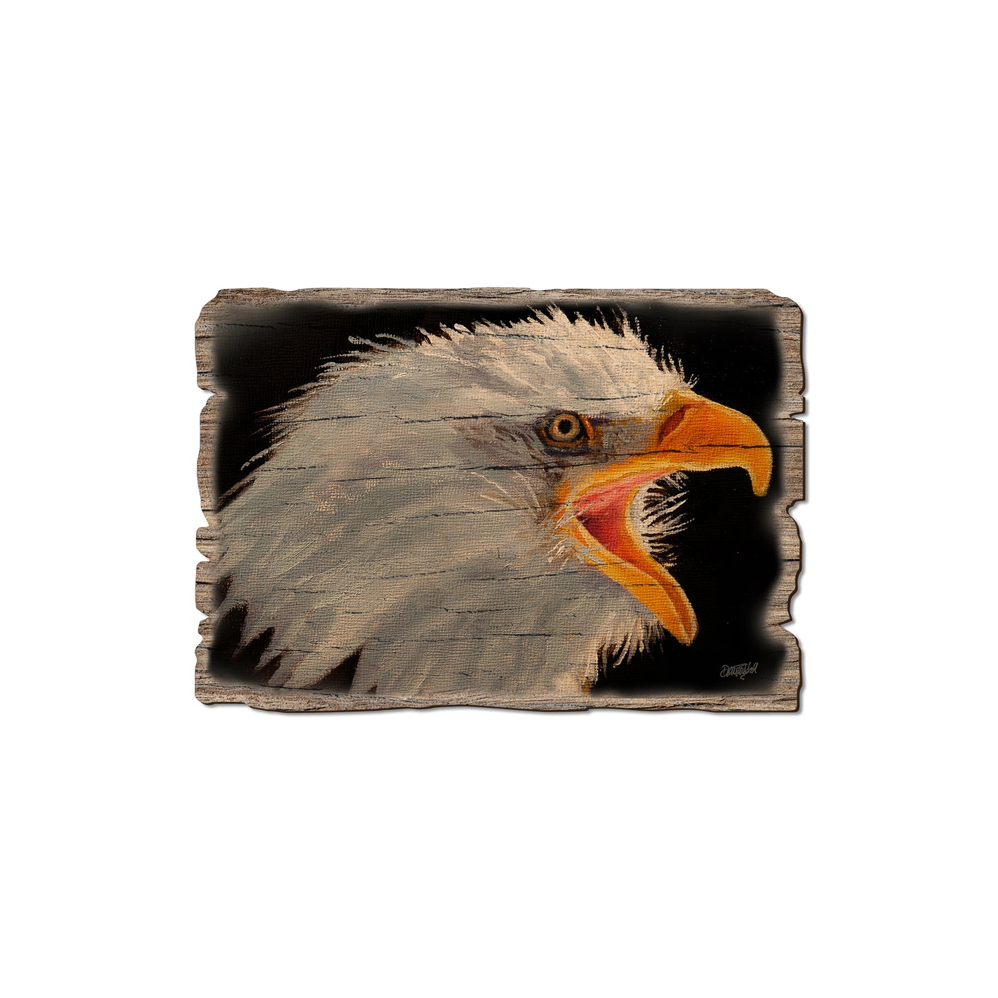 Twitchell's Eagle In Light - Rustic Edge Postcards & Magnets Rustic Edge Magnet (5pk // $2.80ea)