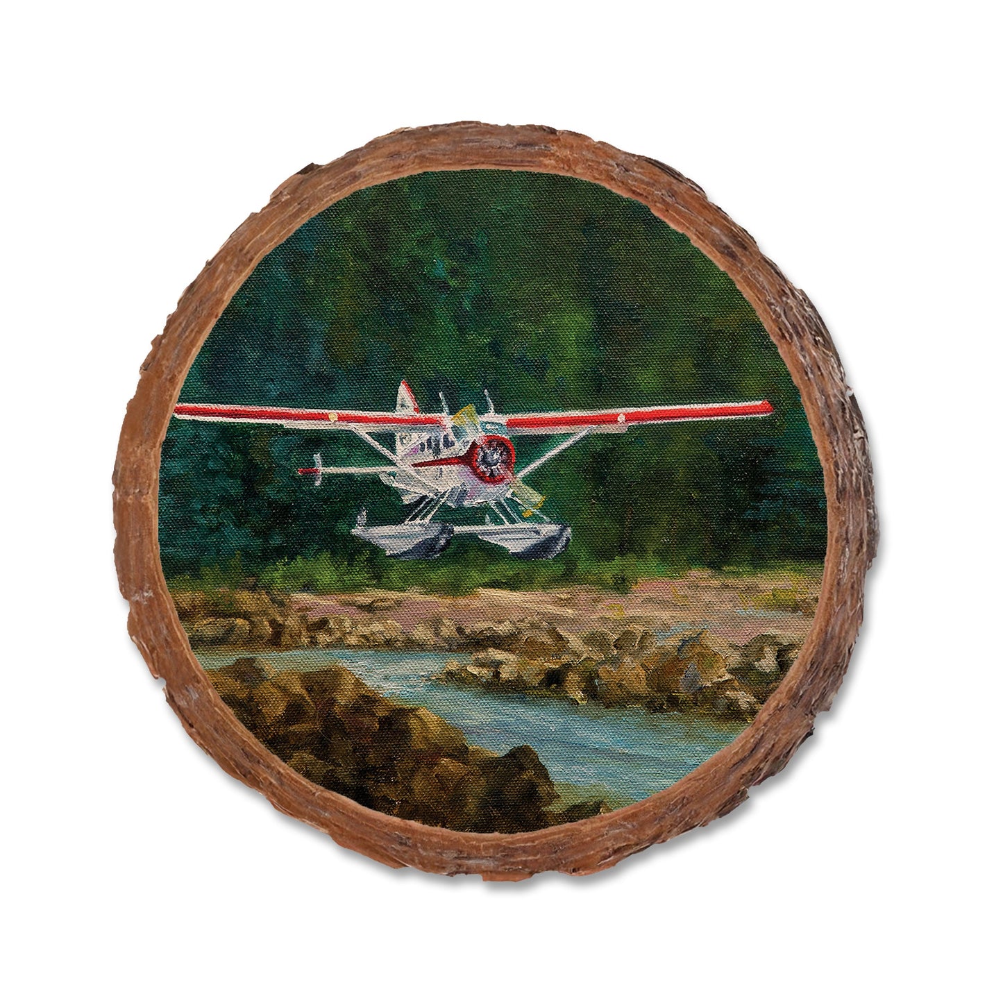 Twitchell's Final Approach - Live Edge Live Edge Coaster (5pk // $2.80ea)