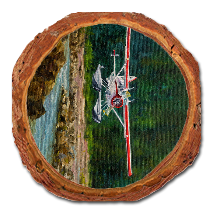 Coaster: Live Edge - Twitchell's Final Approach (Pack of 5)