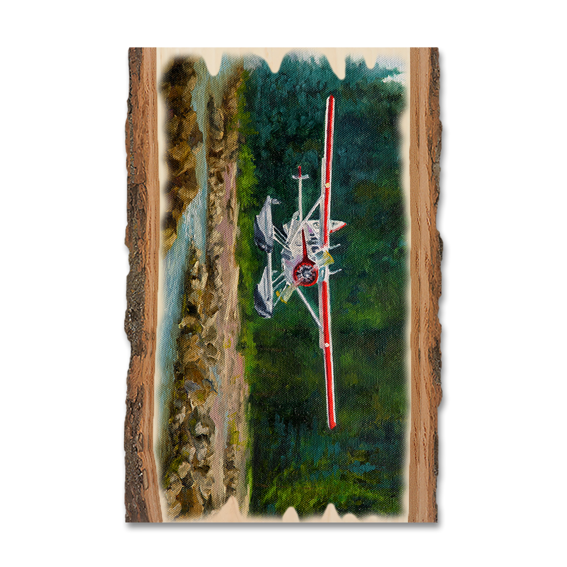 Ornament: Live Edge - Twitchell's Final Approach