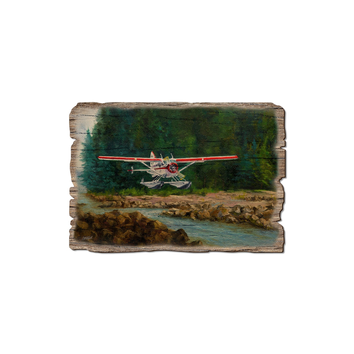 Twitchell's Final Approach - Rustic Edge Postcards & Magnets Rustic Edge Magnet (5pk // $2.80ea)