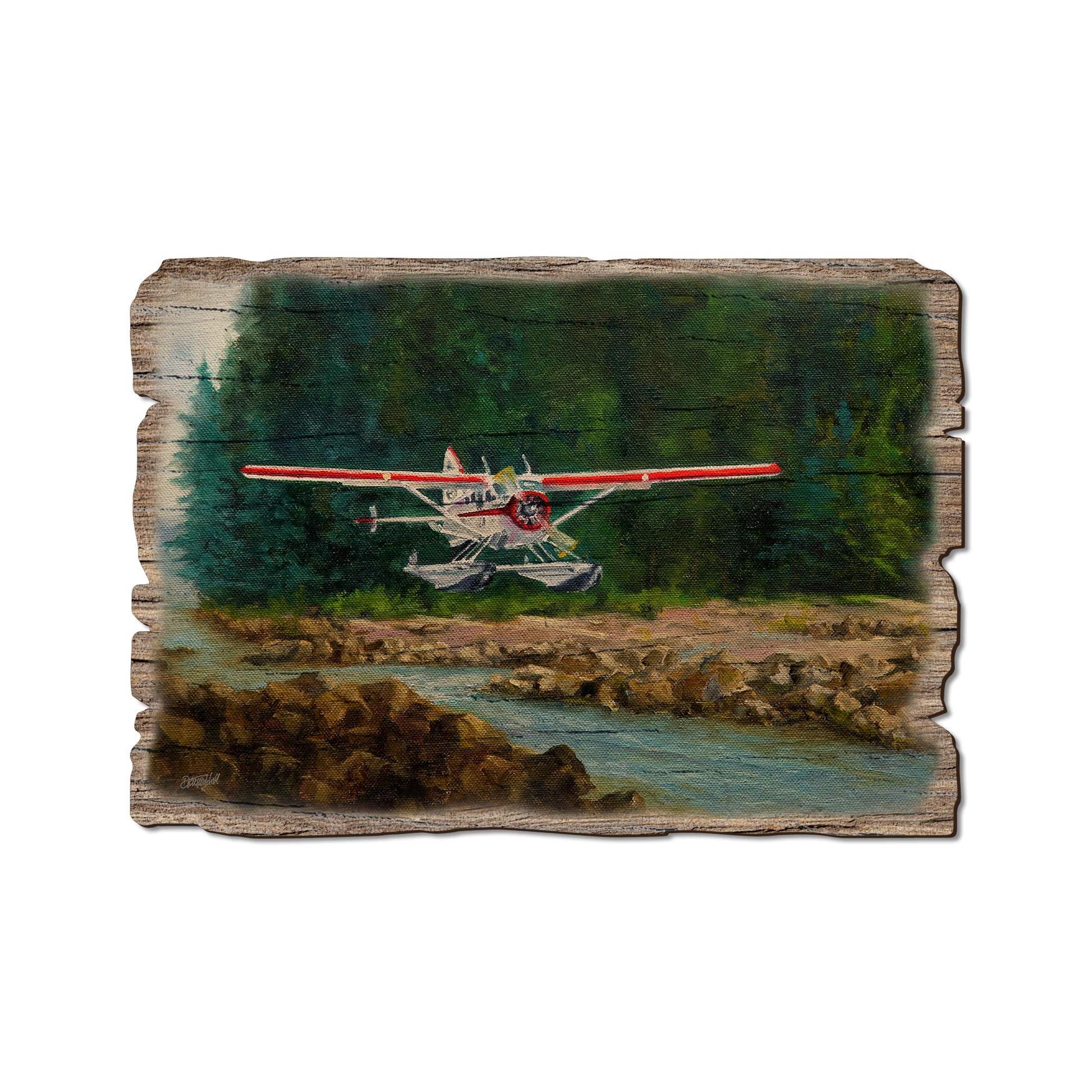 Twitchell's Final Approach - Rustic Edge Postcards & Magnets Rustic Edge Postcard (5pk // $2.80ea)