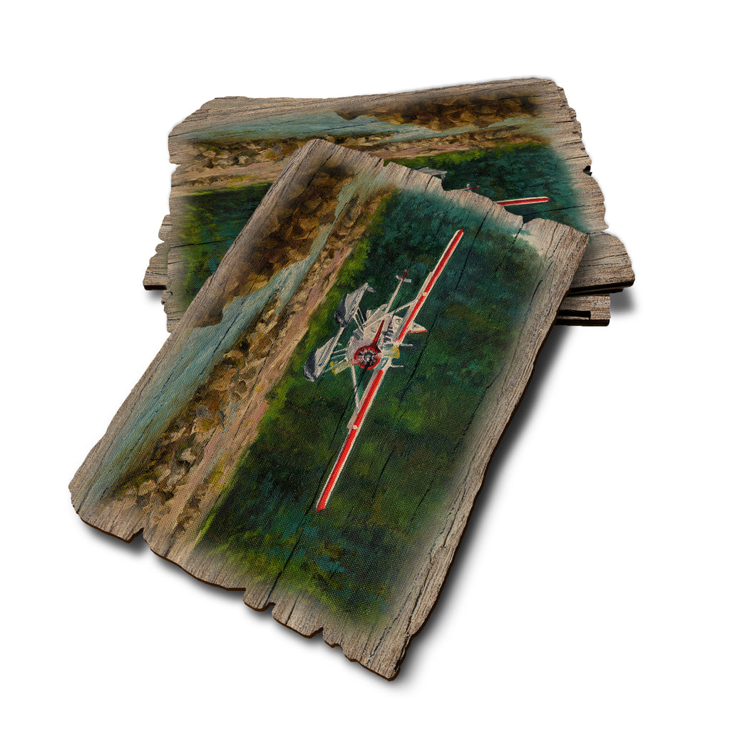 Twitchell's Final Approach - Weathered Edge Rustic Edge Postcard (5pk // $2.80ea)