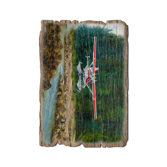 Greeting Card: Weathered Edge - Twitchell's Final Approach