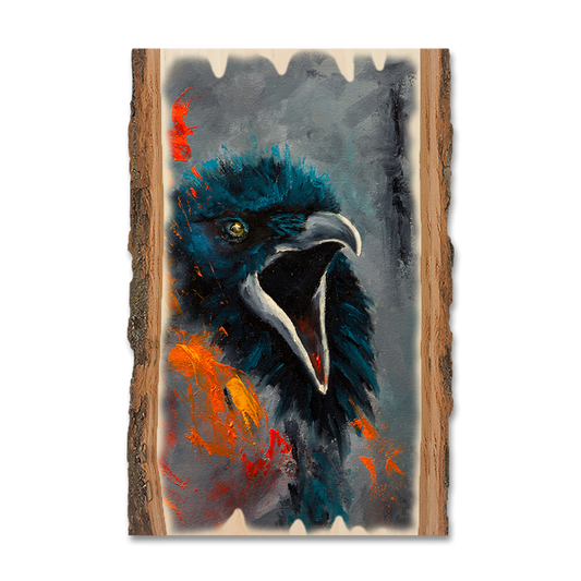 Magnet: Live Edge - Twitchell's Fire Raven
