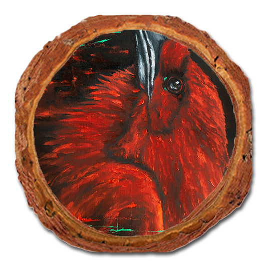 Coaster: Live Edge - Twitchell's Gothic Raven (Pack of 5)