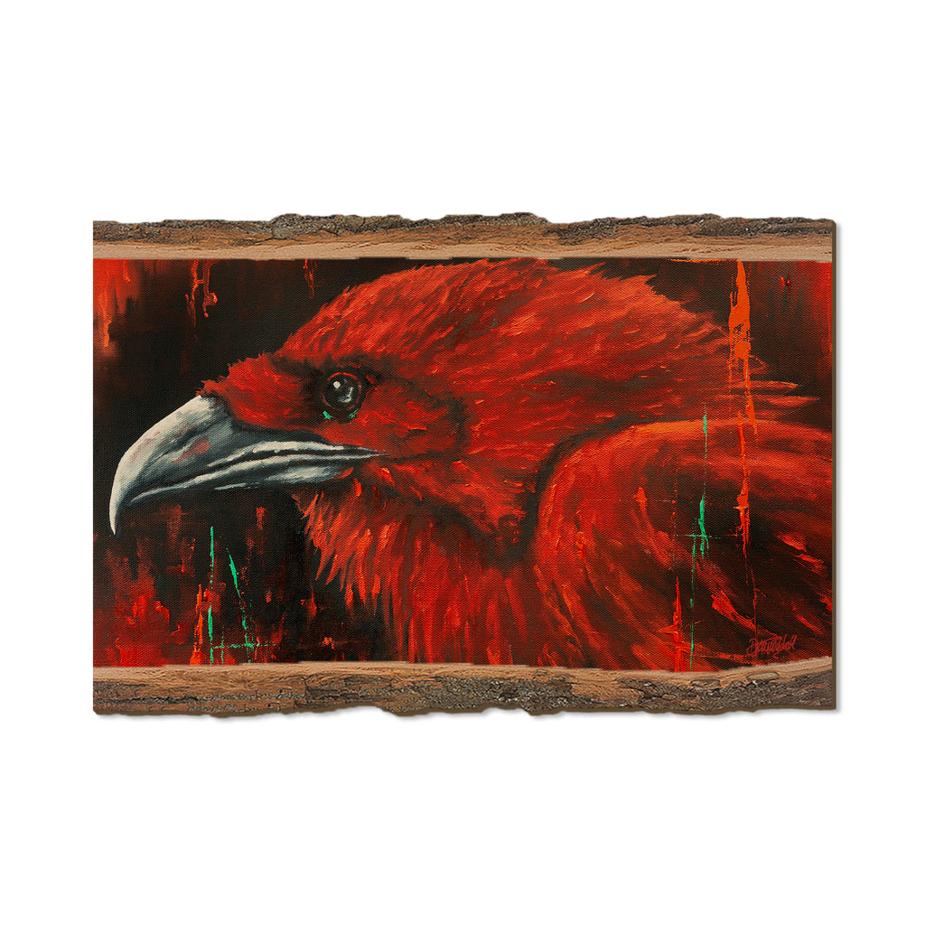 Twitchell's Gothic Raven - Live Edge Live Edge Postcard (5pk // $2.80ea)