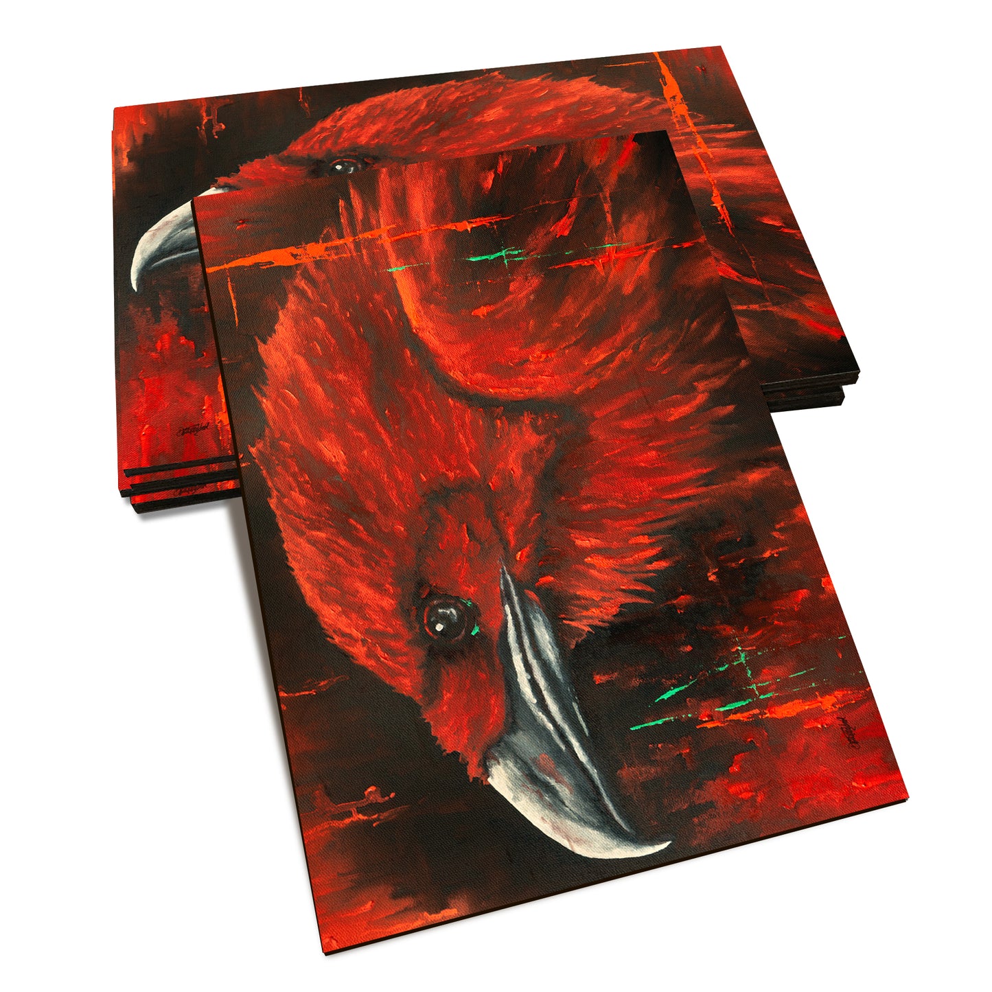 Twitchell's Gothic Raven - Classic Edge Classic Edge Postcard (5pk // $2.80ea)