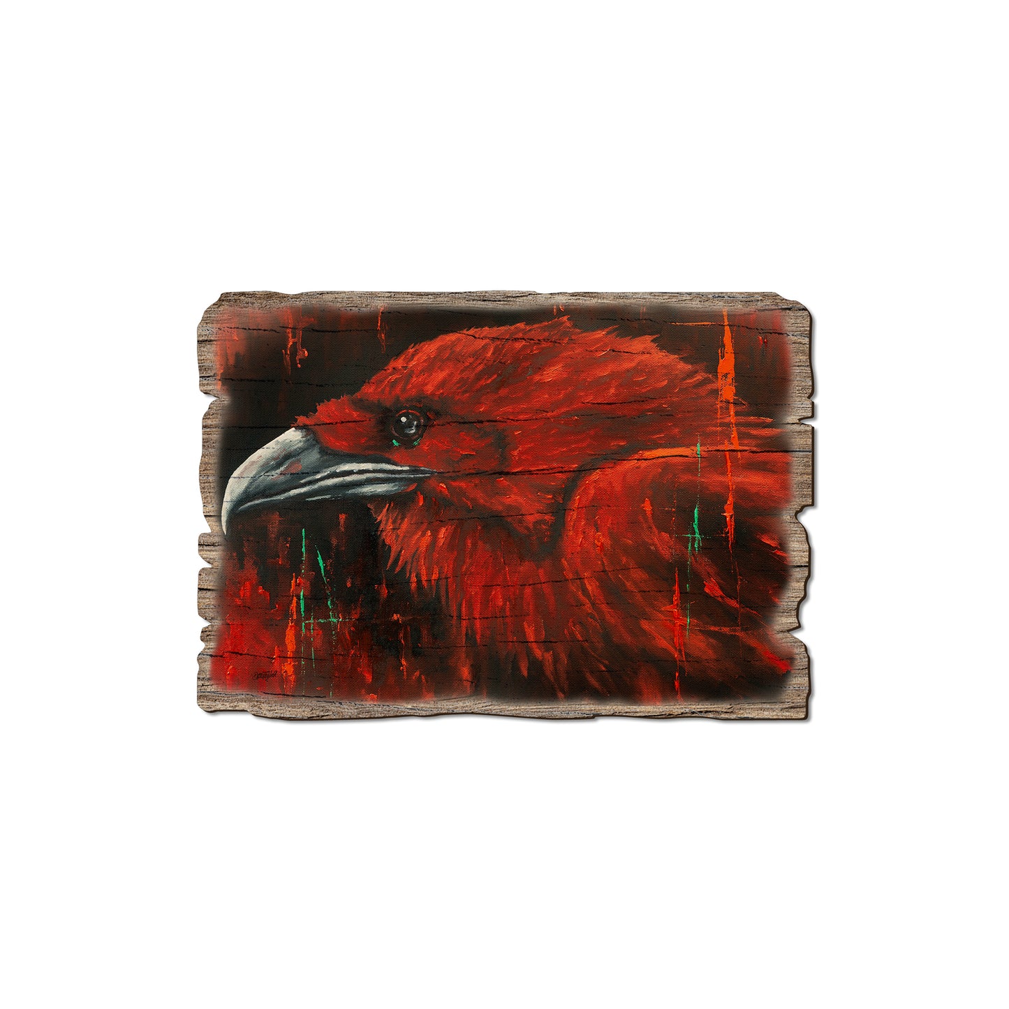 Twitchell's Gothic Raven - Rustic Edge Postcards & Magnets Rustic Edge Magnet (5pk // $2.80ea)