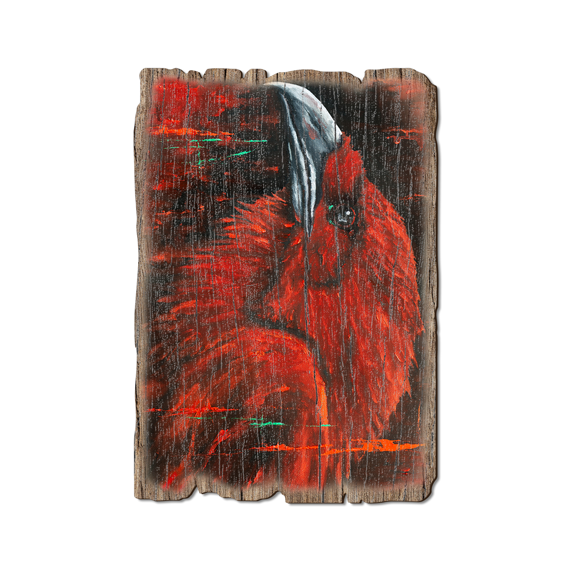Postcard: Weathered Edge - Twitchell's Gothic Raven