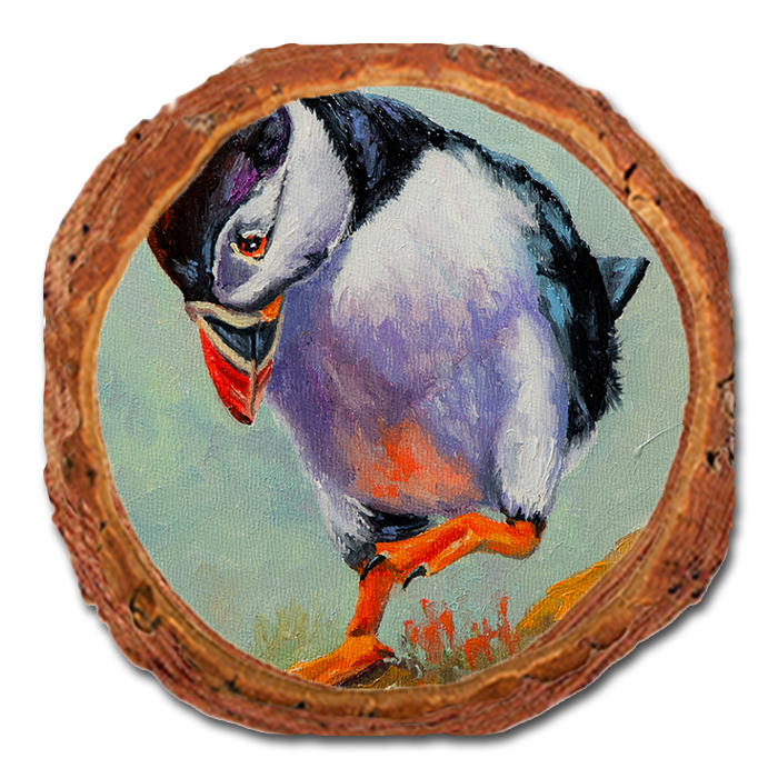 Coaster: Live Edge - Twitchell's High Steppin