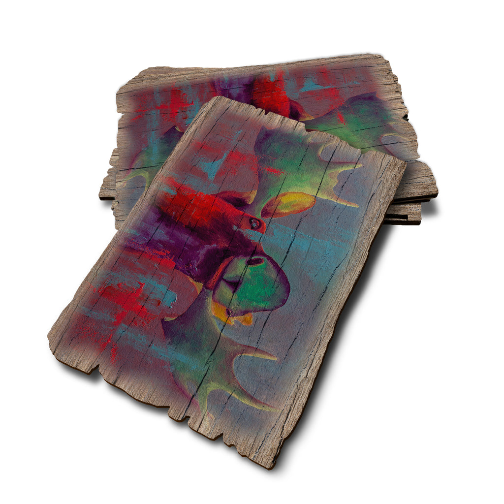 Twitchell's Heads Up - Weathered Edge Rustic Edge Postcard (5pk // $2.80ea)