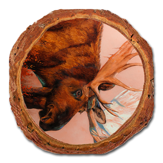 Coaster: Live Edge - Twitchell's King of Denali
