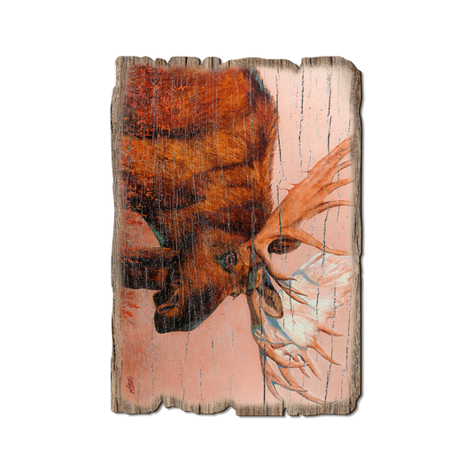 Greeting Card: Weathered Edge - Twitchell's King of Denali