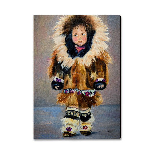 Greeting Card: Classic Edge - Twitchell's Little Inuit Girl