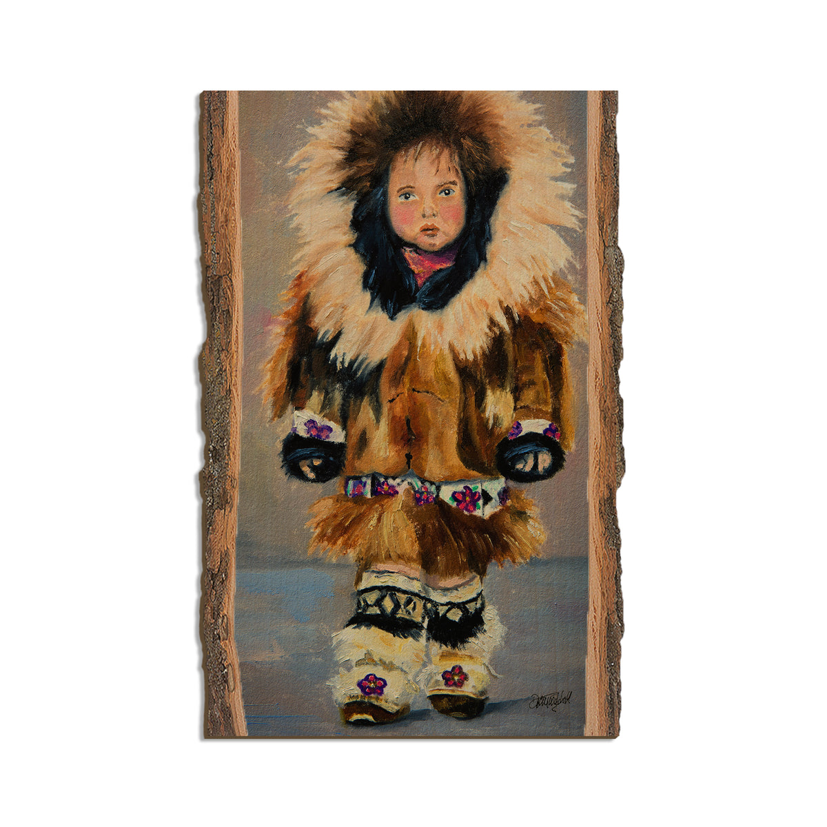 Twitchell's Little Inuit Girl - Live Edge Live Edge Magnet (5pk // $2.80ea)