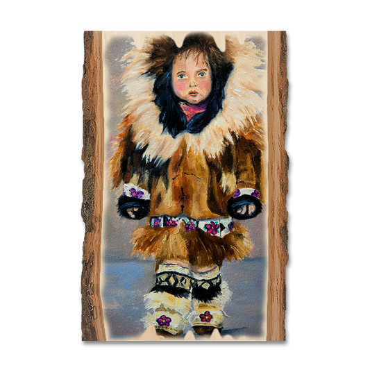 Magnet: Live Edge - Twitchell's Little Inuit Girl