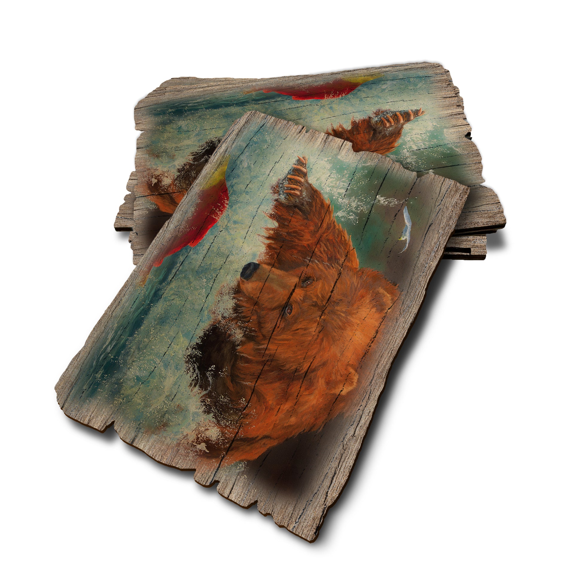 Twitchell's No License Required - Weathered Edge Rustic Edge Postcard (5pk // $2.80ea)