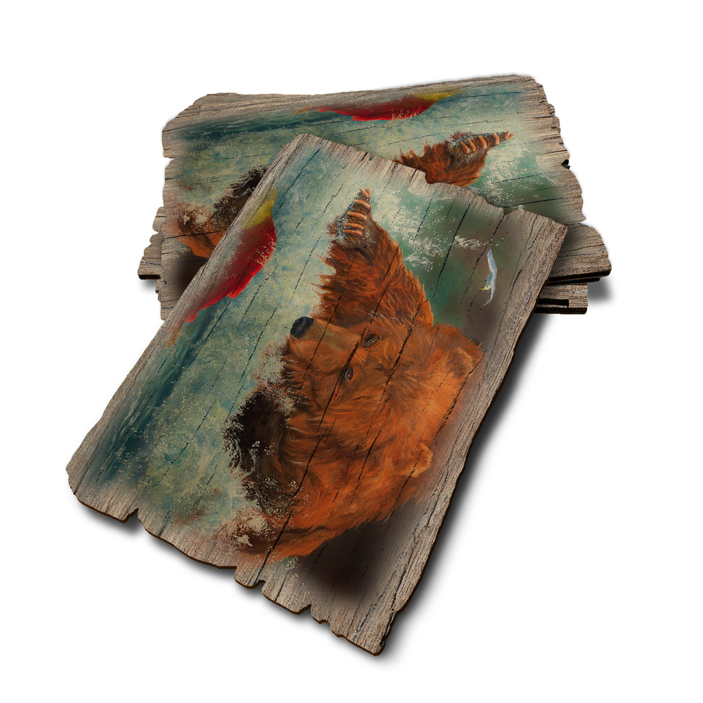 Twitchell's No License Required - Weathered Edge Rustic Edge Postcard (5pk // $2.80ea)