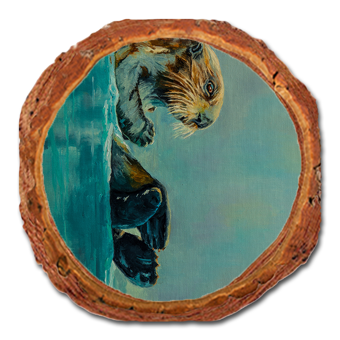 Coaster: Live Edge - Twitchell's Pool's Never Closed