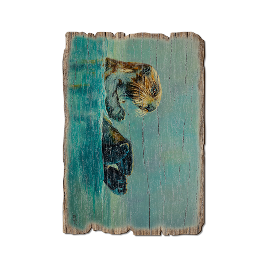 Greeting Card: Weathered Edge - Twitchell's Pool's Never Closed