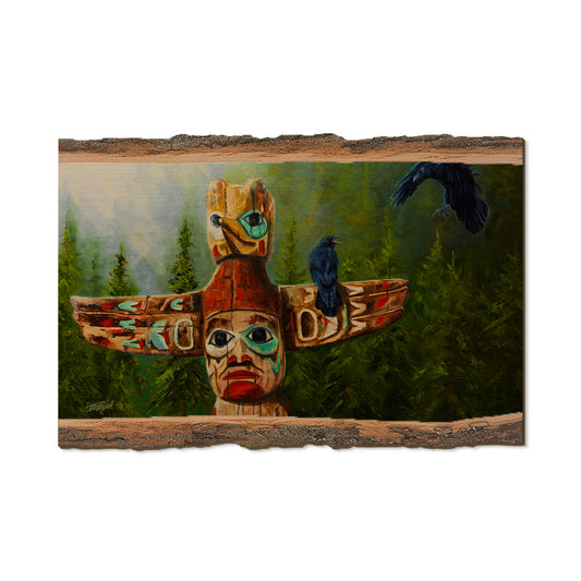 Twitchell's Spirit Ravens - Live Edge Live Edge Postcard (5pk // $2.80ea)