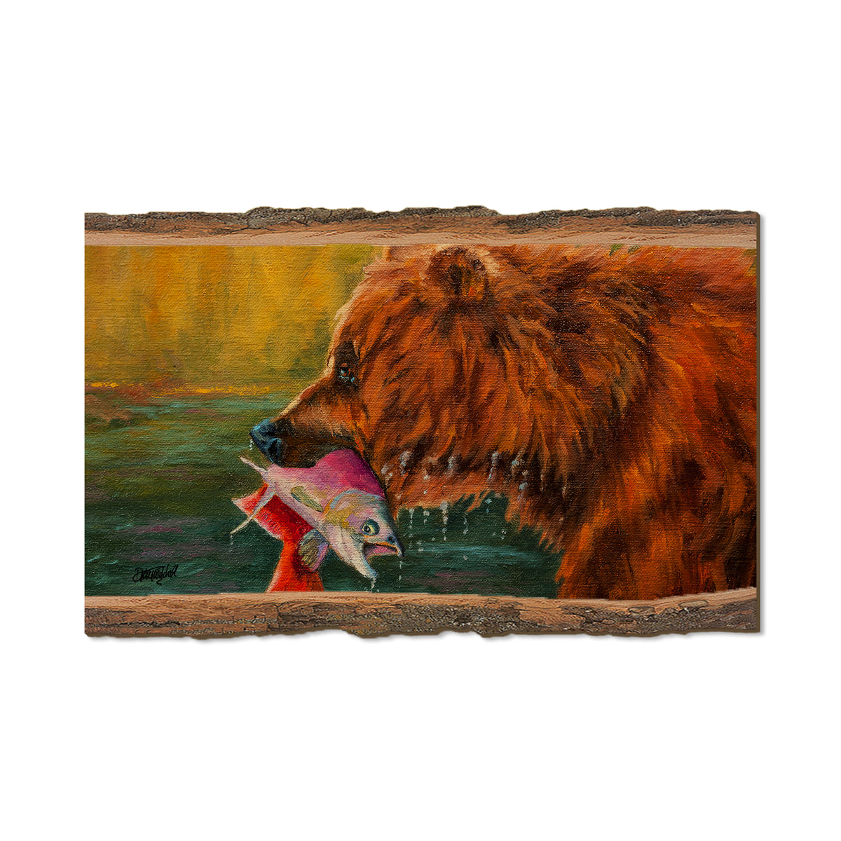 Twitchell's Sockeye Sushi - Live Edge Live Edge Magnet (5pk // $2.80ea)