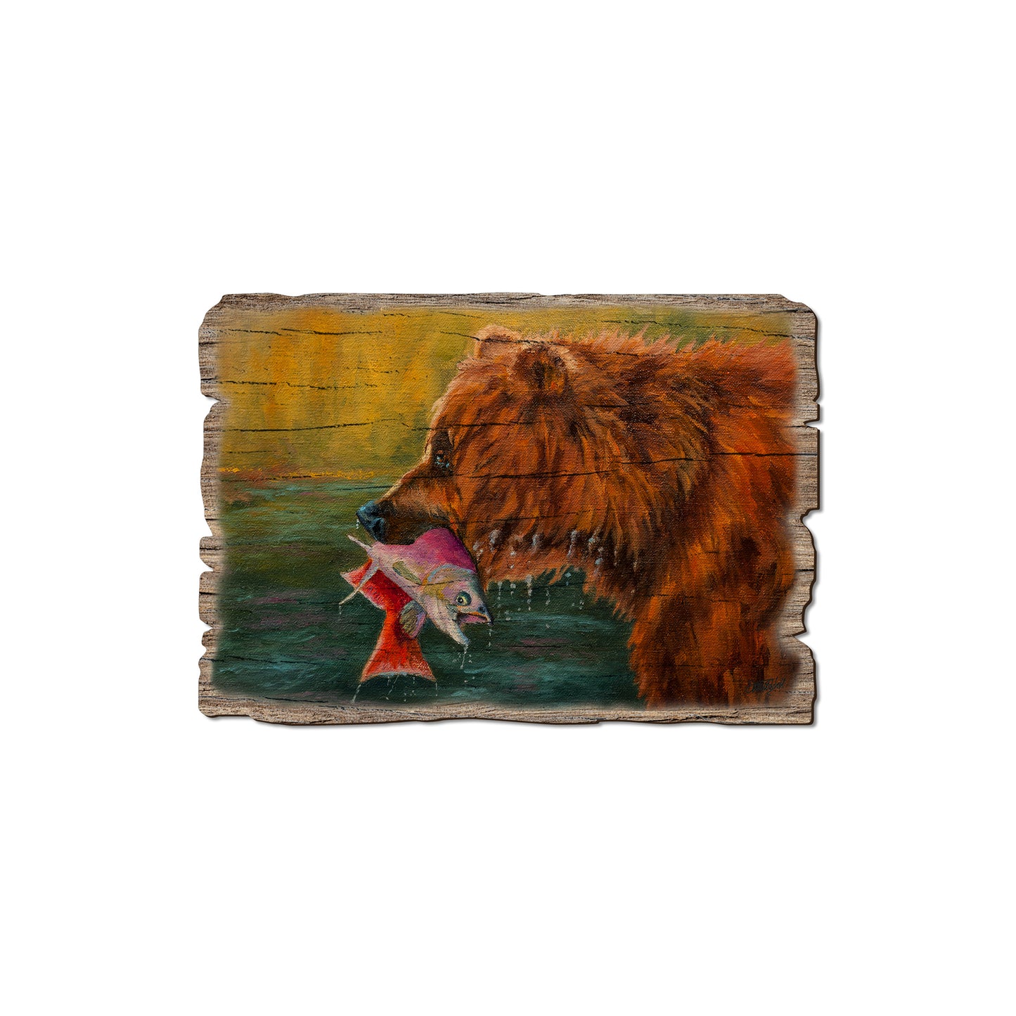 Twitchell's Sockeye Sushi - Rustic Edge Postcards & Magnets Rustic Edge Magnet (5pk // $2.80ea)