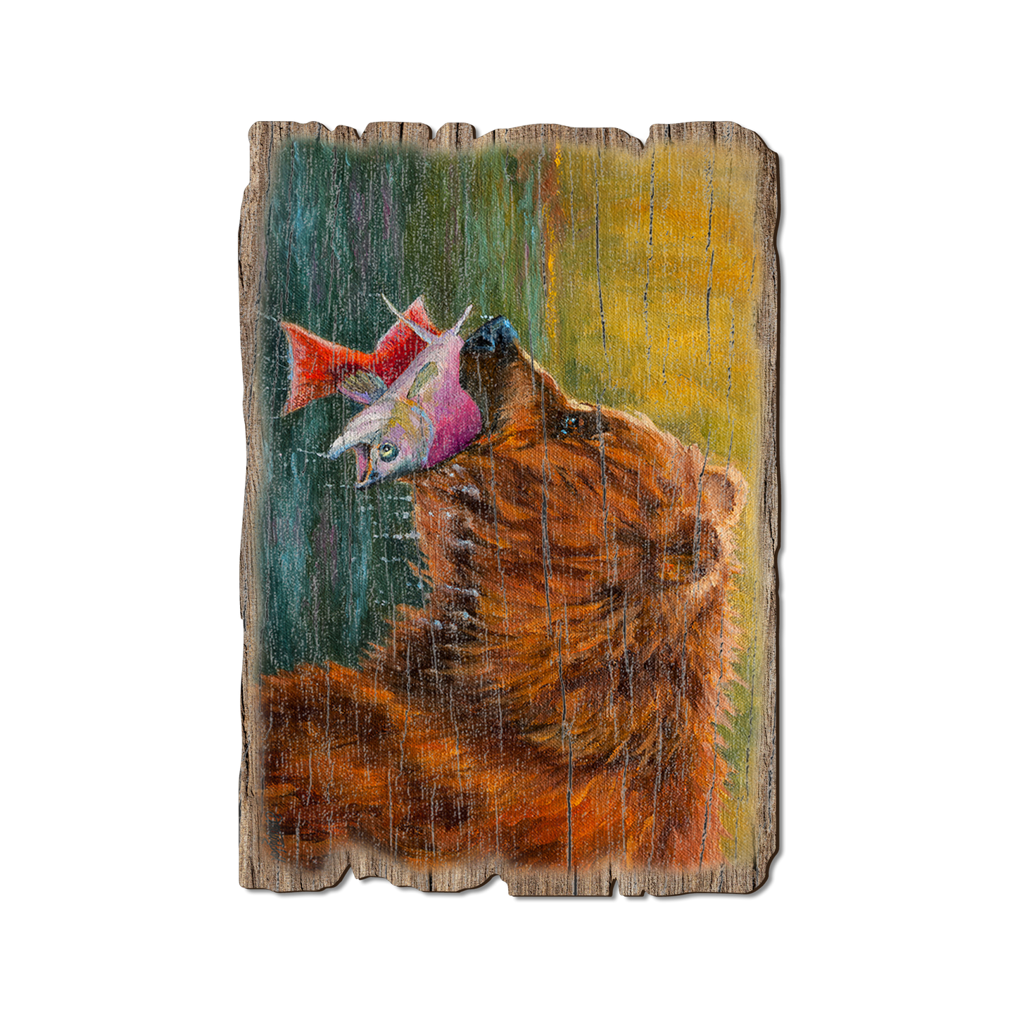 Greeting Card: Weathered Edge - Twitchell's Sockeye Sushi