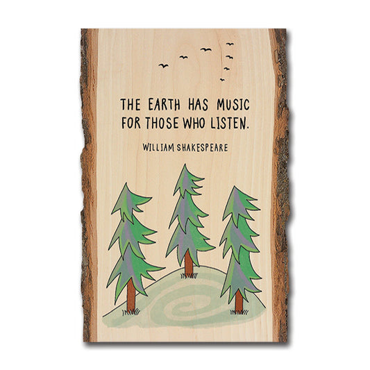 Earth's Music - Live Edge Live Edge Postcard (5pk // $2.80ea)