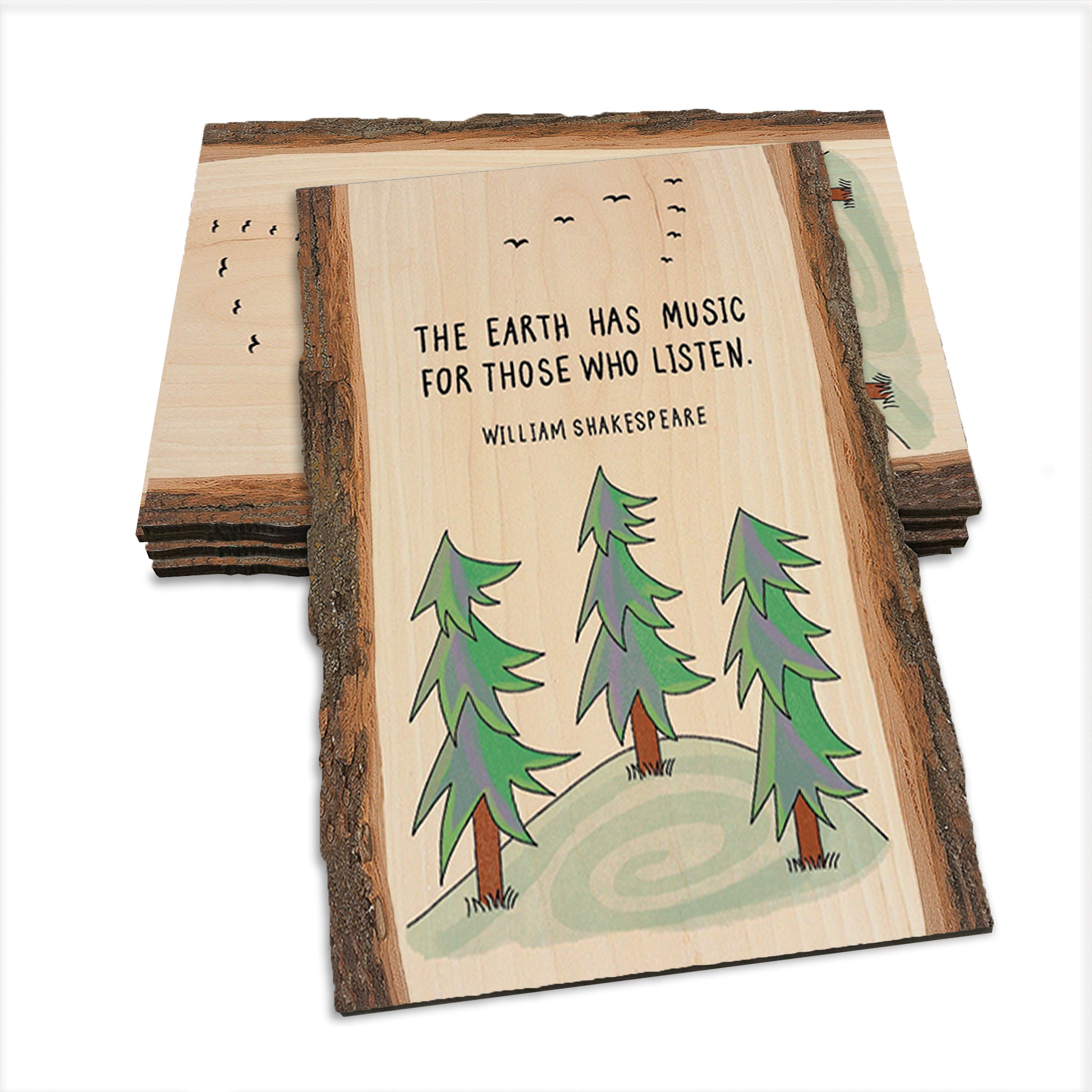 Earth's Music - Live Edge Live Edge Postcard (5pk // $2.80ea)