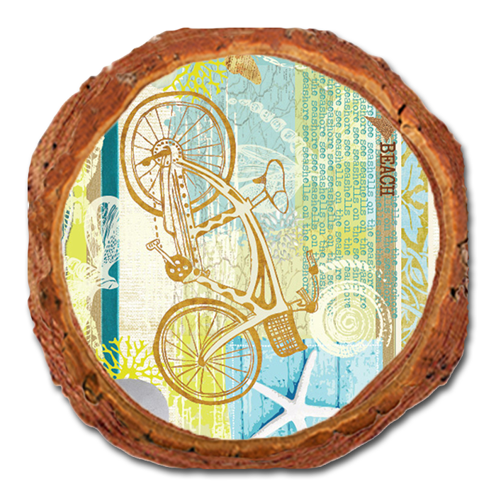 Coaster: Live Edge - Beach Bike
