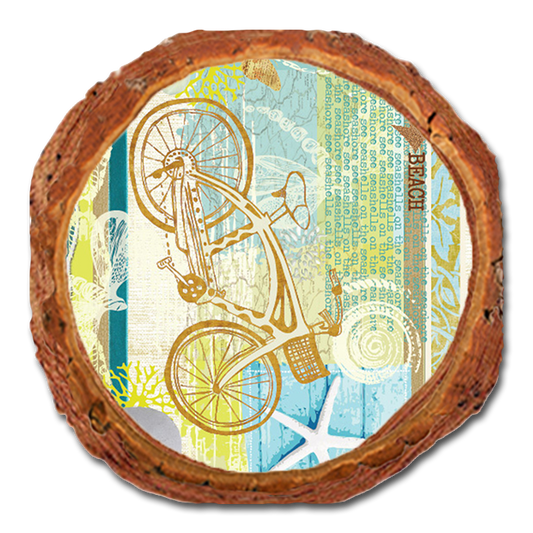 Coaster: Live Edge - Beach Bike