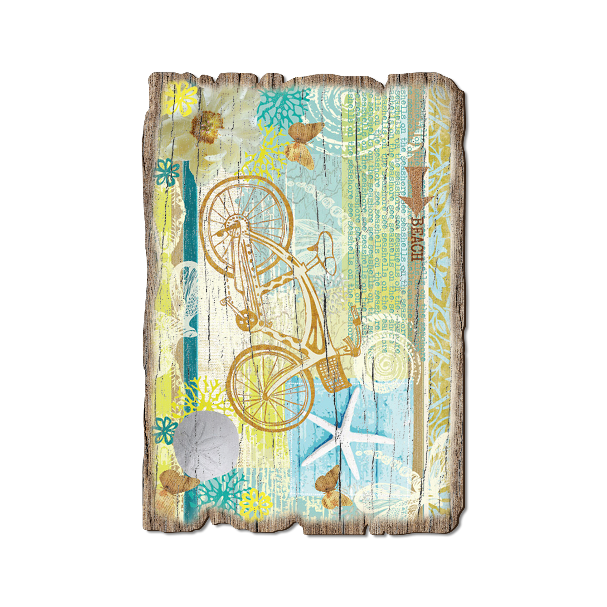 Postcard: Weathered Edge - Beach Bike