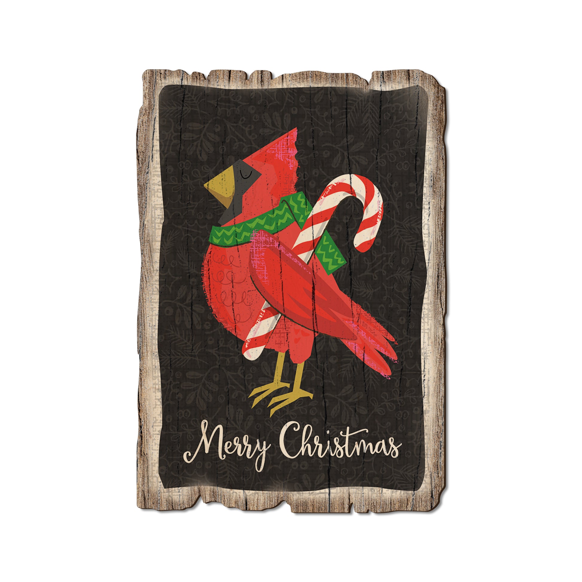Christmas Cardinal - Rustic Edge Postcards & Magnets Rustic Edge Postcard (5pk // $2.80ea)