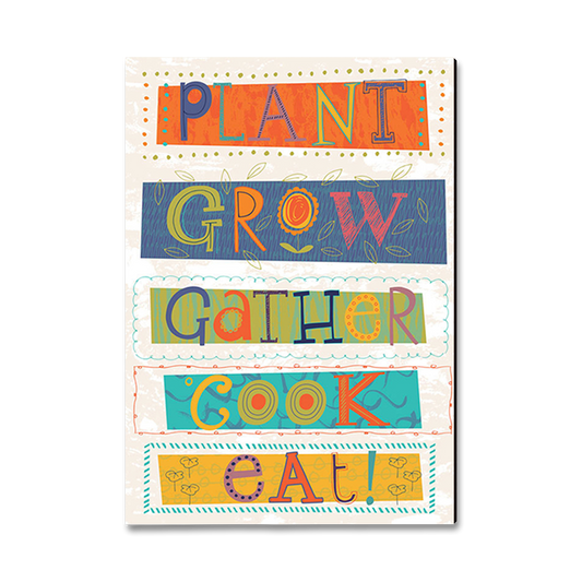 Magnet: Classic Edge - Garden, Plant, Grow