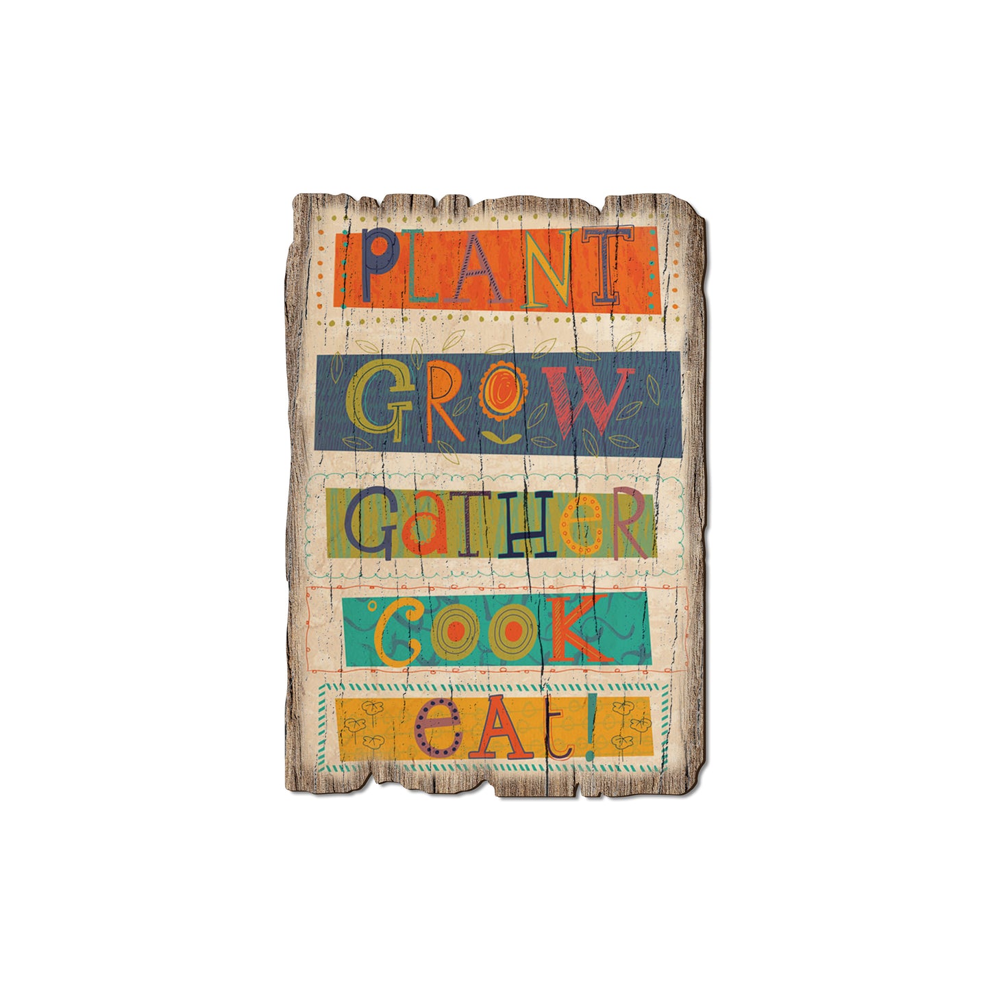 Garden Plant Grow - Rustic Edge Postcards & Magnets Rustic Edge Magnet (5pk // $2.80ea)