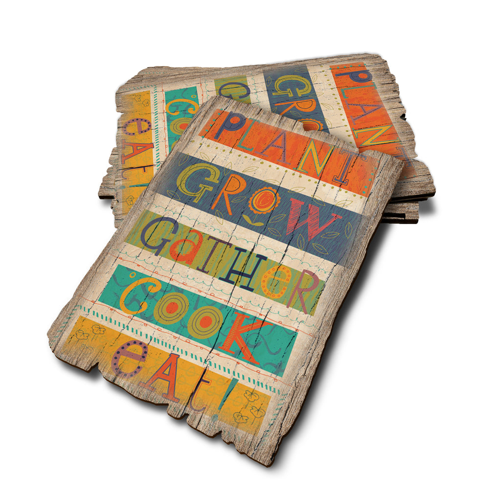 Garden Plant Grow - Weathered Edge Rustic Edge Postcard (5pk // $2.80ea)