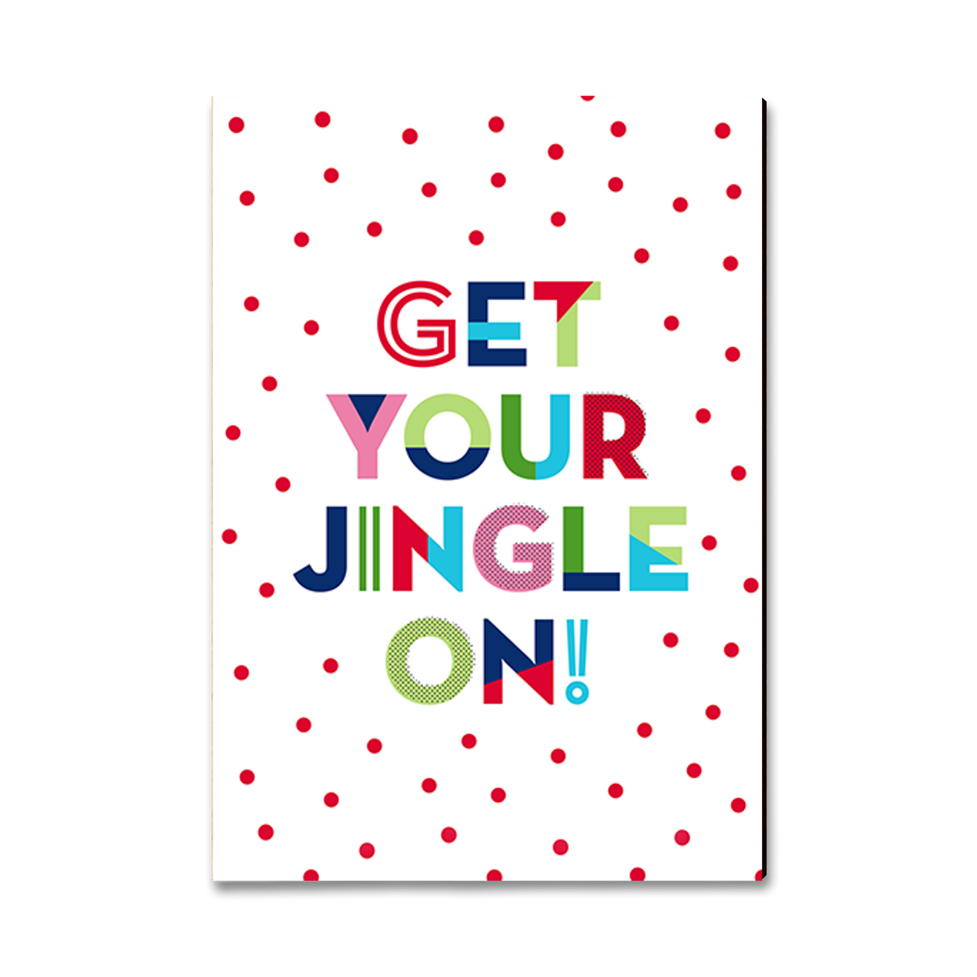 Ornament: Classic Edge - Get Your Jingle On (Pack of 5)