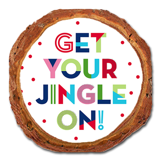 Coaster: Live Edge - Get Your Jingle On (Pack of 5)