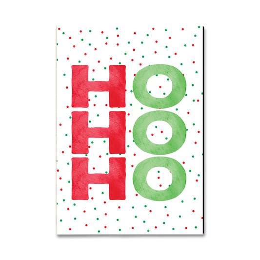 Greeting Card: Classic Edge - Ho, Ho, Ho