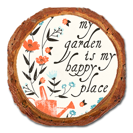 Coaster: Live Edge - Happy Place (Pack of 5)