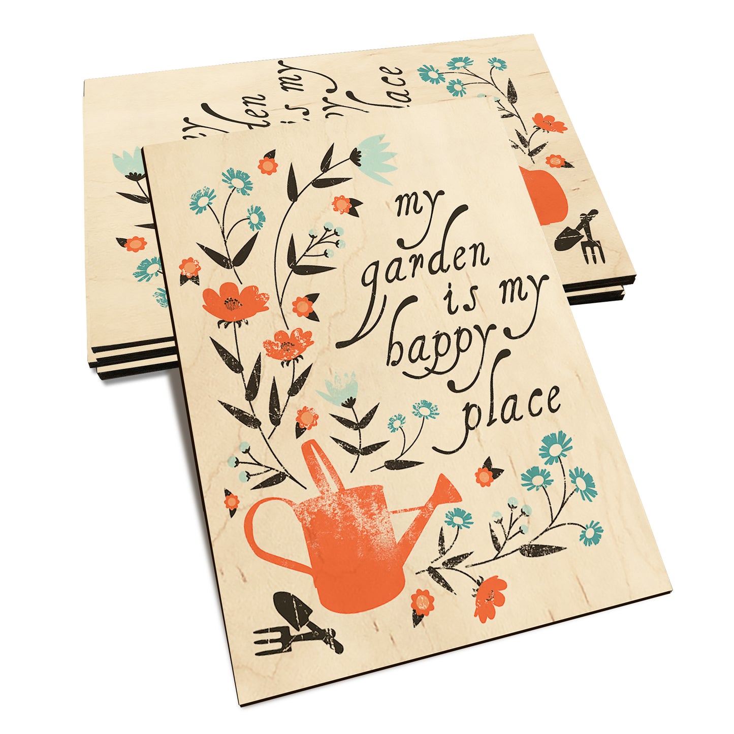 Happy Place - Classic Edge Classic Edge Postcard (5pk // $2.80ea)