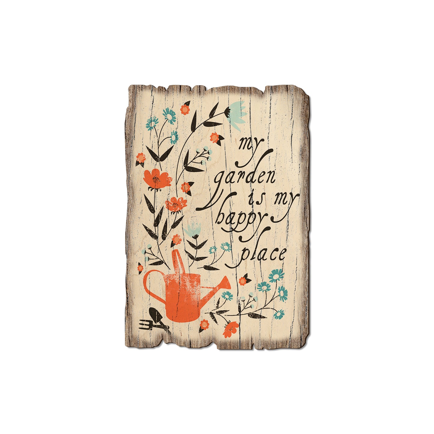 Happy Place - Rustic Edge Postcards & Magnets Rustic Edge Magnet (5pk // $2.80ea)