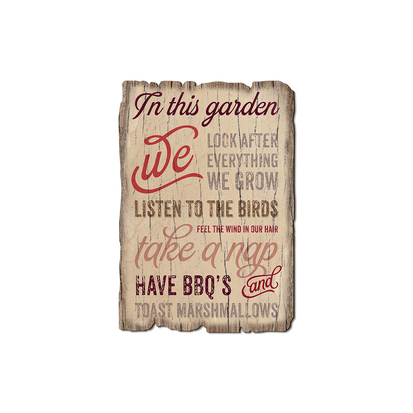 In This Garden - Rustic Edge Postcards & Magnets Rustic Edge Magnet (5pk // $2.80ea)